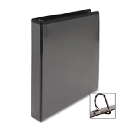 Davenport & Company D-Ring View Binder- 5in. Capacity- 11x8-.50in.- Black DA18495